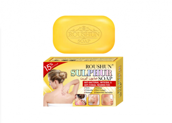 ROUSHUN sulphur anti-acne face and body soap