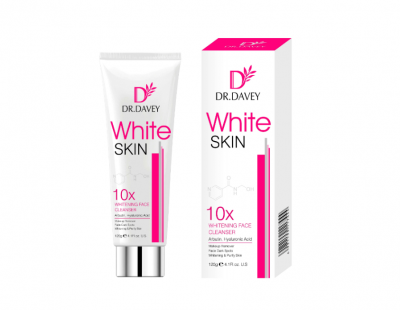 DR.DAVEY 10x whitening fade spots with arbutin,hyaluronic acid face cleanser